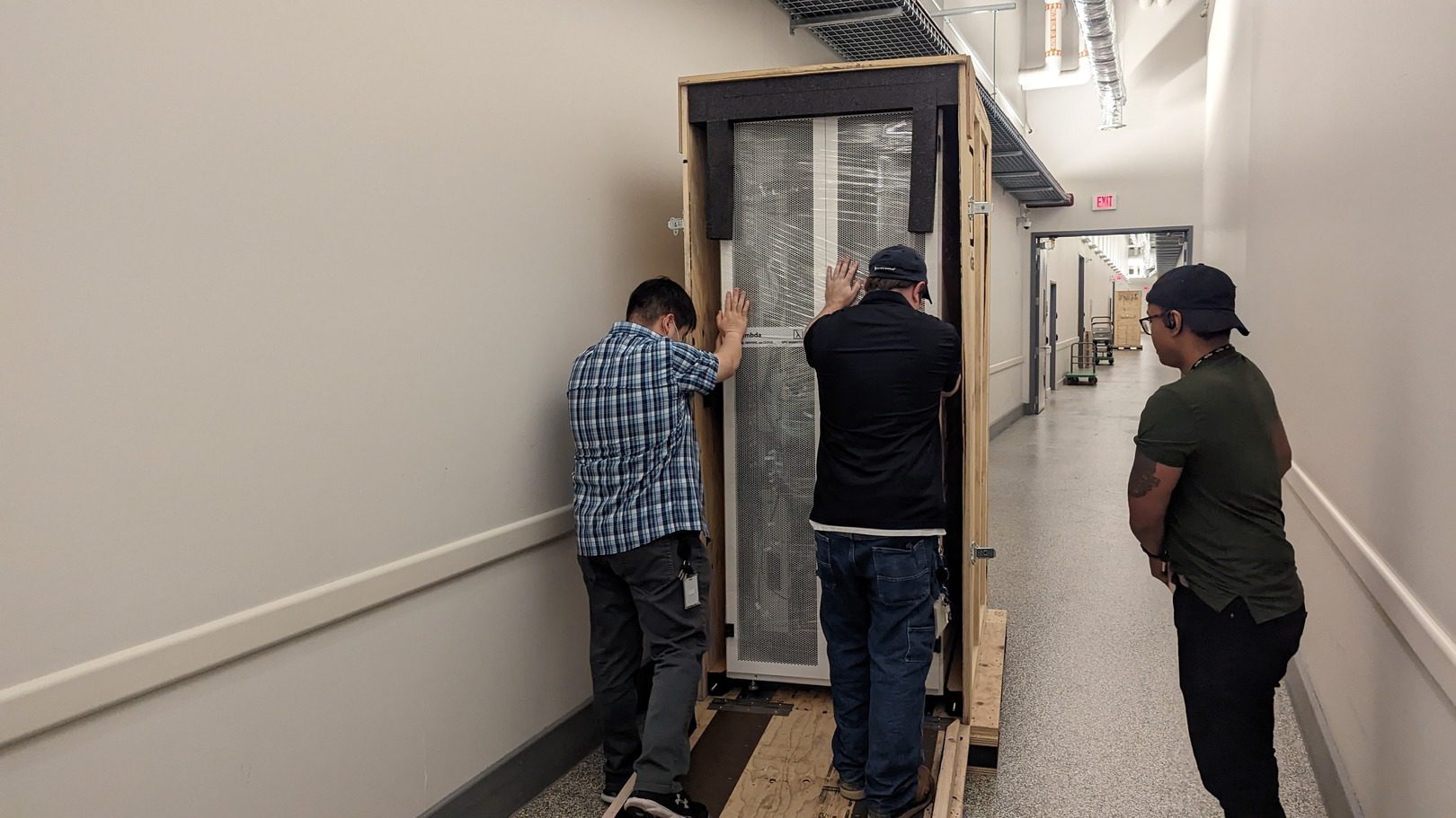 moving a data center shipment